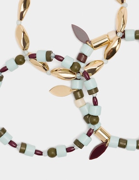 Pulsera Parfois Wine & Dine con acabado brillante