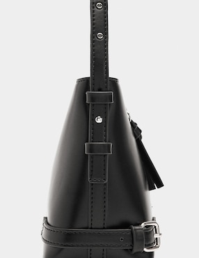 Bolsa bucket Parfois Zippers para mujer