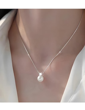 Collar redondo Xtellar de plata P 925