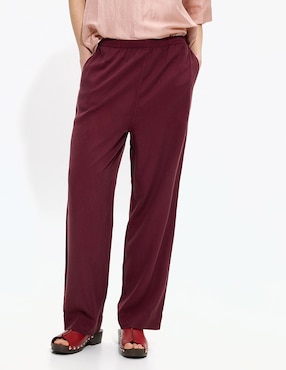 Pantalón relaxed parfois regular para mujer
