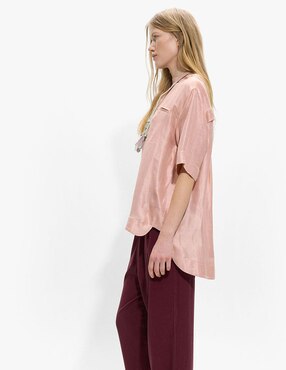 Pantalón relaxed parfois regular para mujer