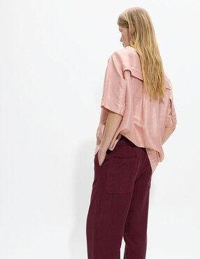 Pantalón relaxed parfois regular para mujer