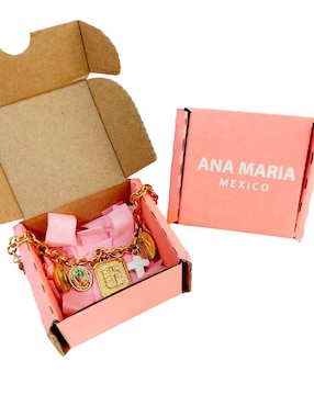 Pulsera Ana Maria Mexico Joyería con Alma acabado liso