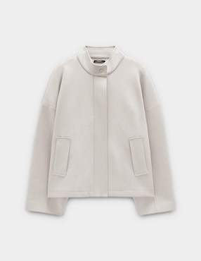 Chamarra casual Parfois Paris Janeiro para mujer