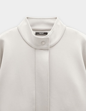 Chamarra casual Parfois Paris Janeiro para mujer