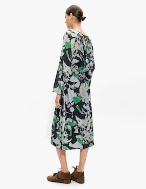 Vestido midi casual Parfois para mujer