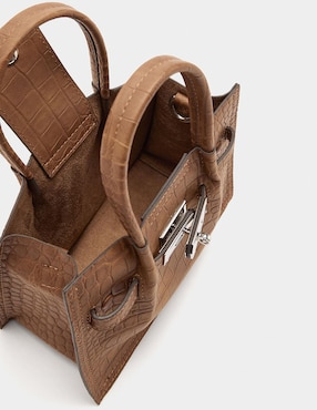 Bolsa tote Parfois Malva para mujer