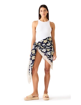 Mascada Steve Madden con estampado floral para mujer