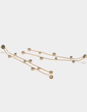 Aretes largos Parfois Golden Delicates