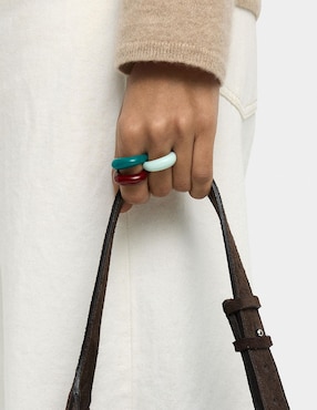 Set anillo Parfois de resina
