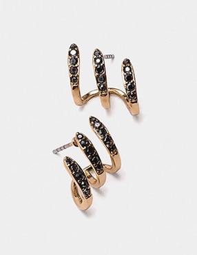 Aretes largos Parfois Golden Delicates