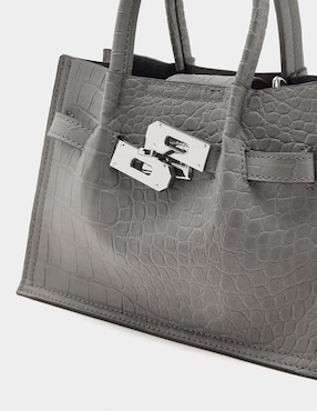 Bolsa tote Parfois Malva para mujer