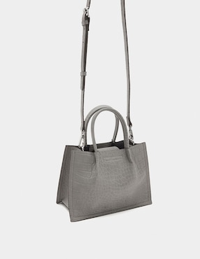 Bolsa tote Parfois Malva para mujer