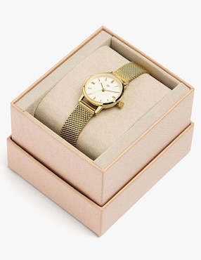 Reloj Parfois Gold Tray para mujer 246588
