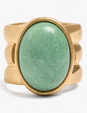 Anillo redondo Parfois Earthy semi mate