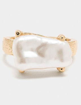 Anillo Parfois Golden Delicates aperlado