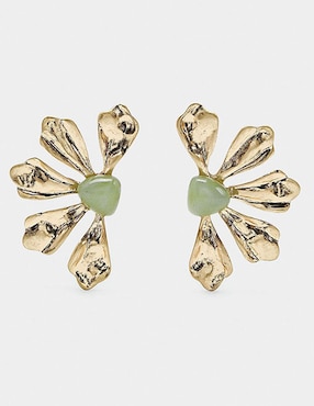 Aretes cortos Parfois con acabado brillante