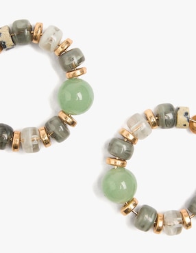 Aros Parfois Earthy con acabado pulido