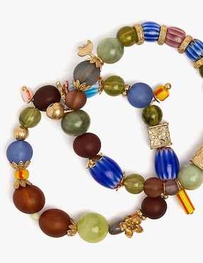 Set pulsera Parfois acabado brillante