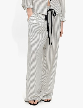 Pantalón easy pant Parfois amplio para mujer
