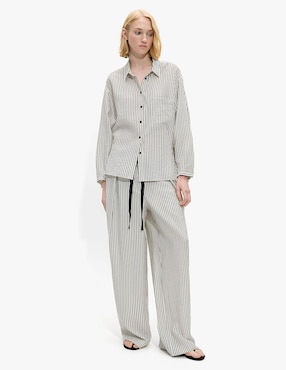 Pantalón easy pant Parfois amplio para mujer