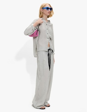 Pantalón easy pant Parfois amplio para mujer