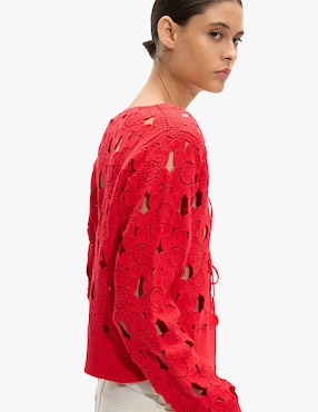Suéter Parfois cuello redondo para mujer