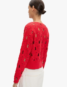 Suéter Parfois cuello redondo para mujer