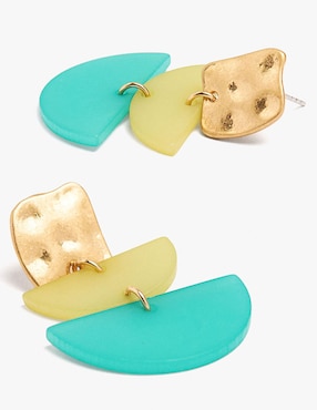 Aretes largos Parfois con acabado mate