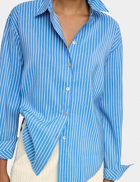 Camisa Parfois manga larga para mujer