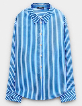Camisa Parfois manga larga para mujer
