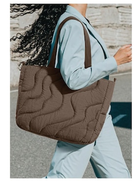 Bolsa carry all Tomtoc Puffy Terra para mujer