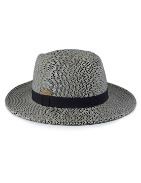 Sombrero ala mediana Fullsand estampado liso