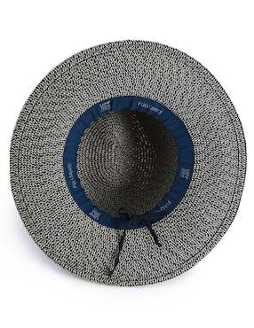 Sombrero ala mediana Fullsand estampado liso