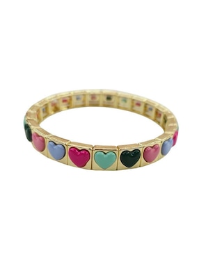 Pulsera Maria Rayuela de oro laminado 18 K acabado brillante