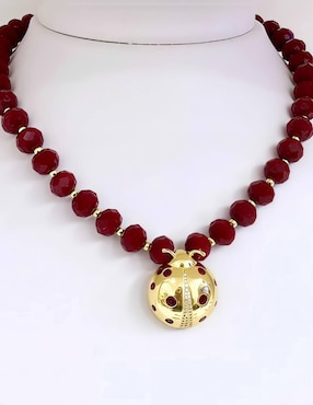 Collar con dije de catarina Yoiko 18 K