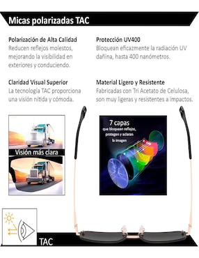 Lentes de sol Xolek Trend Xo-170-A para