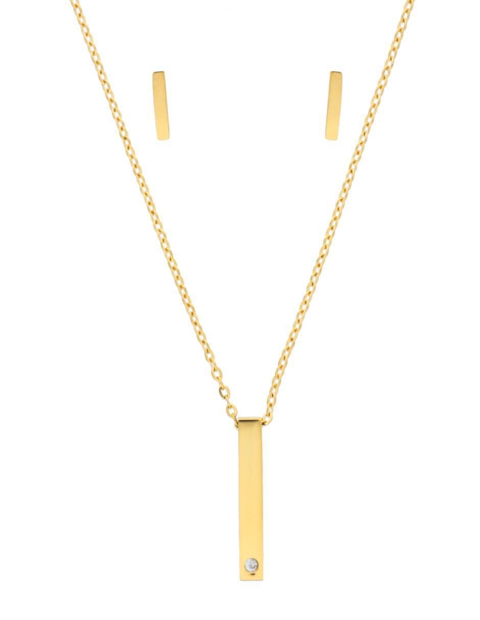 Set collar y aretes