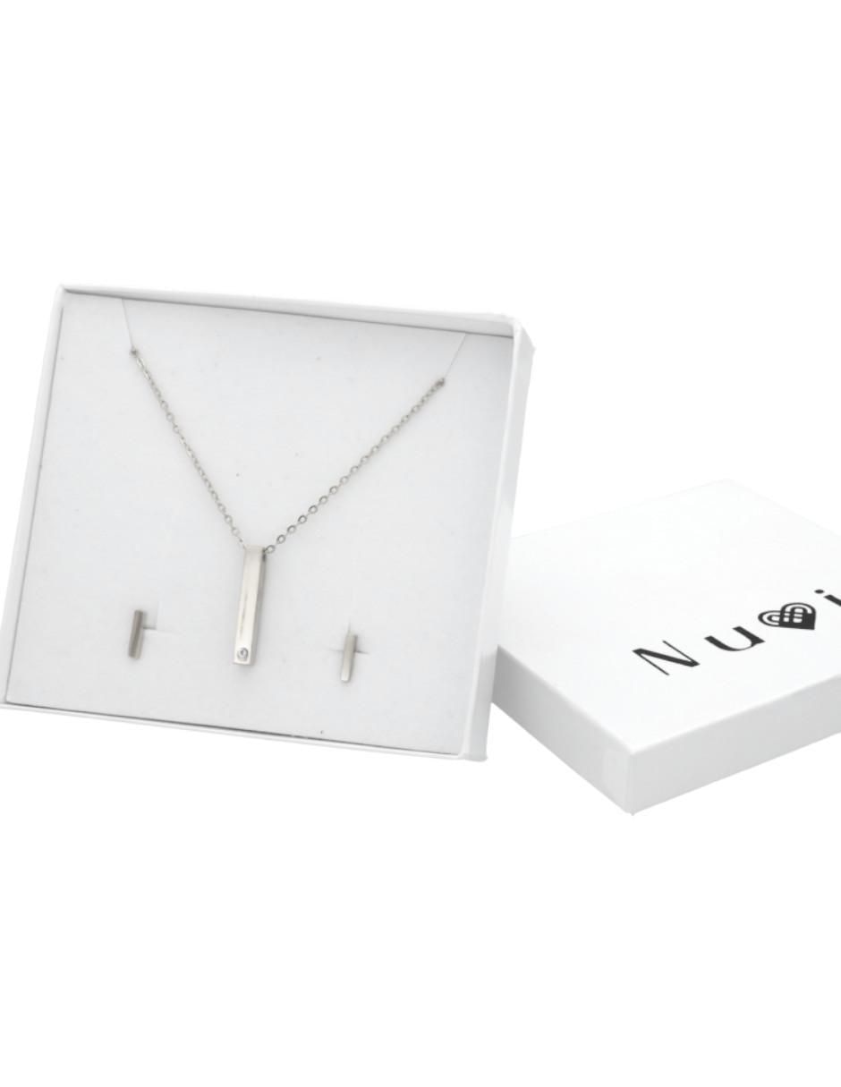 Set collar y aretes 3