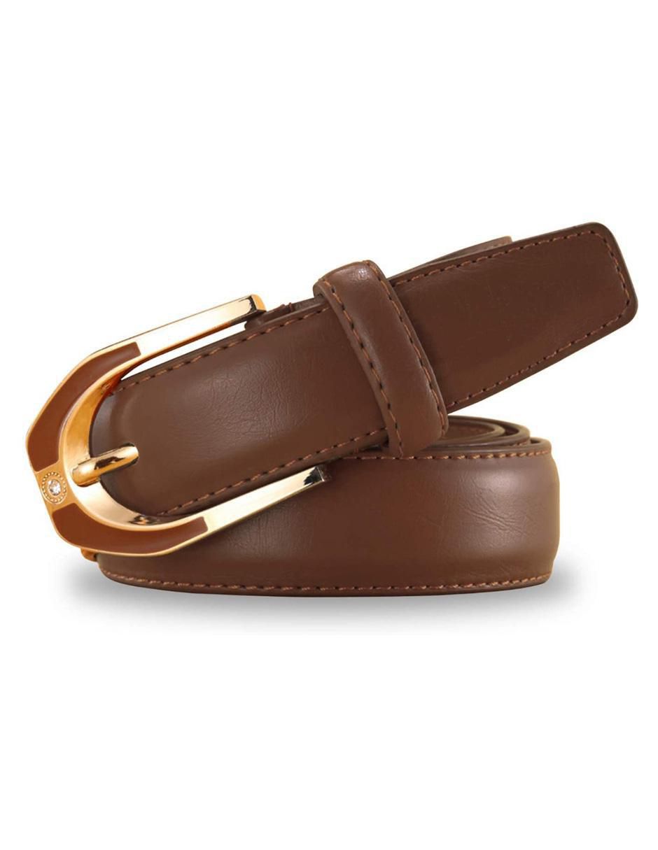 Cinturón de piel para mujer