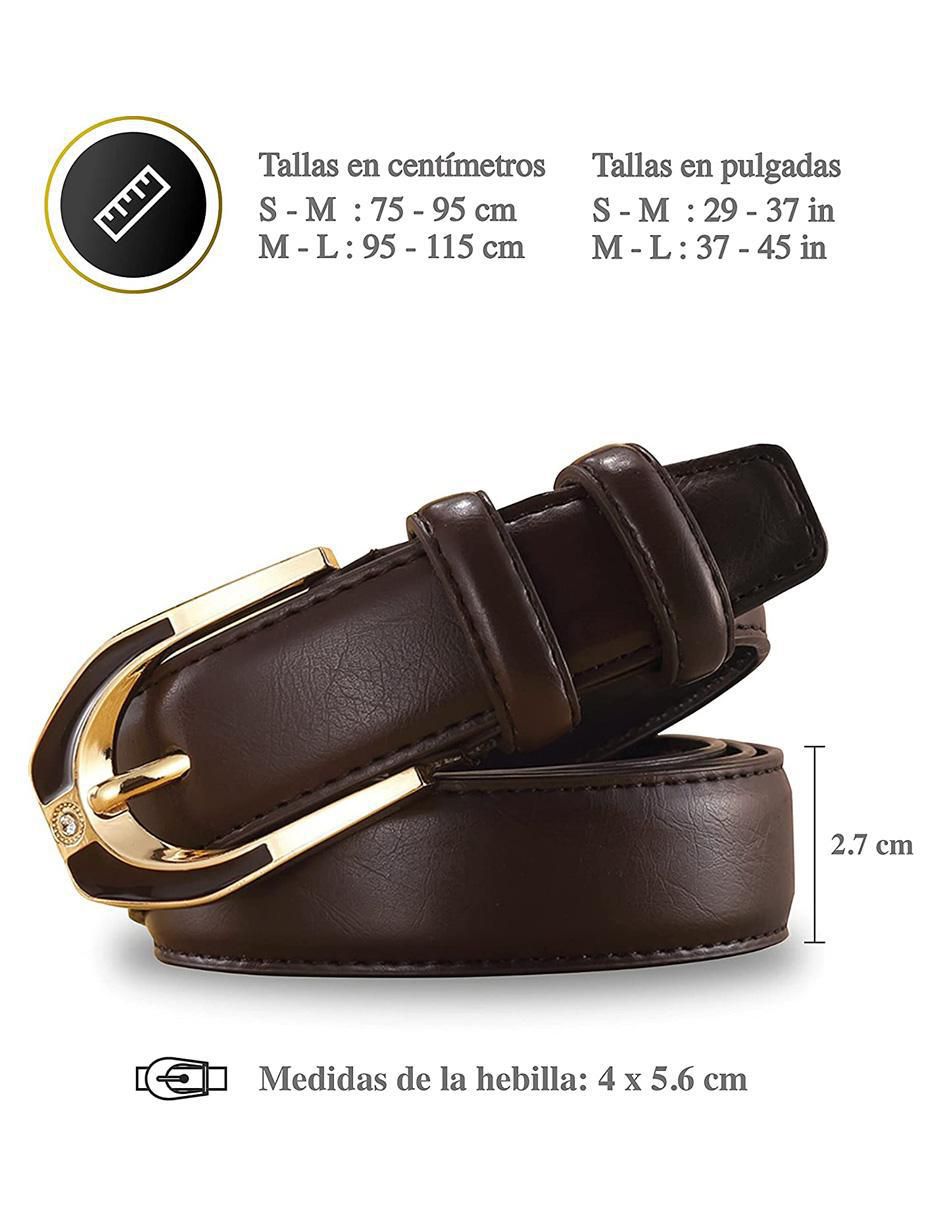 Cinturón de piel para mujer 3