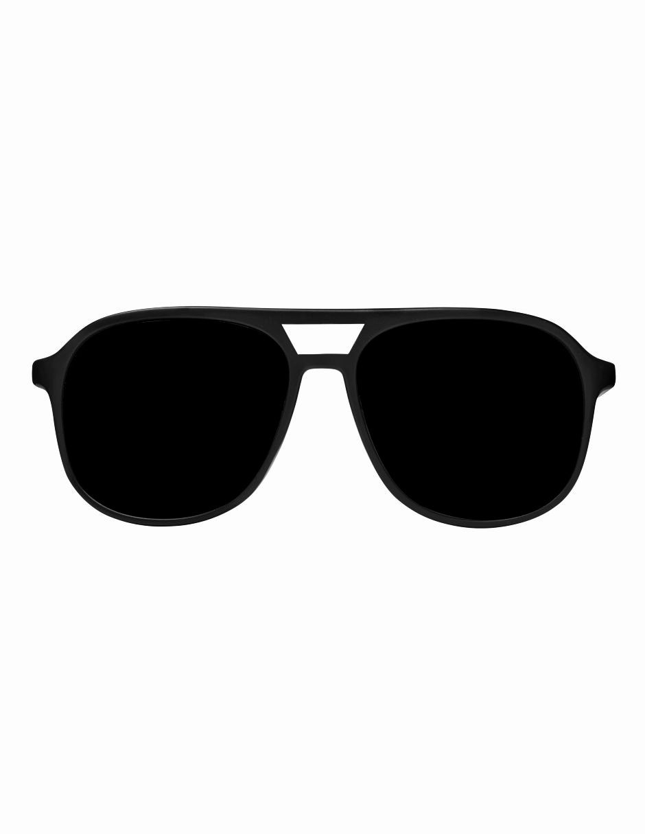 Lentes de sol Milan - Deep black unisex 3
