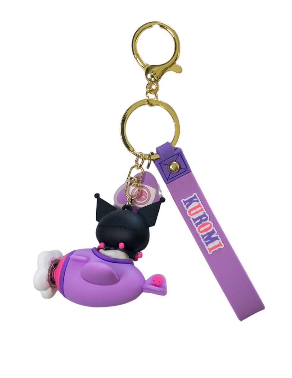 Llavero Kuromi de plástico 2