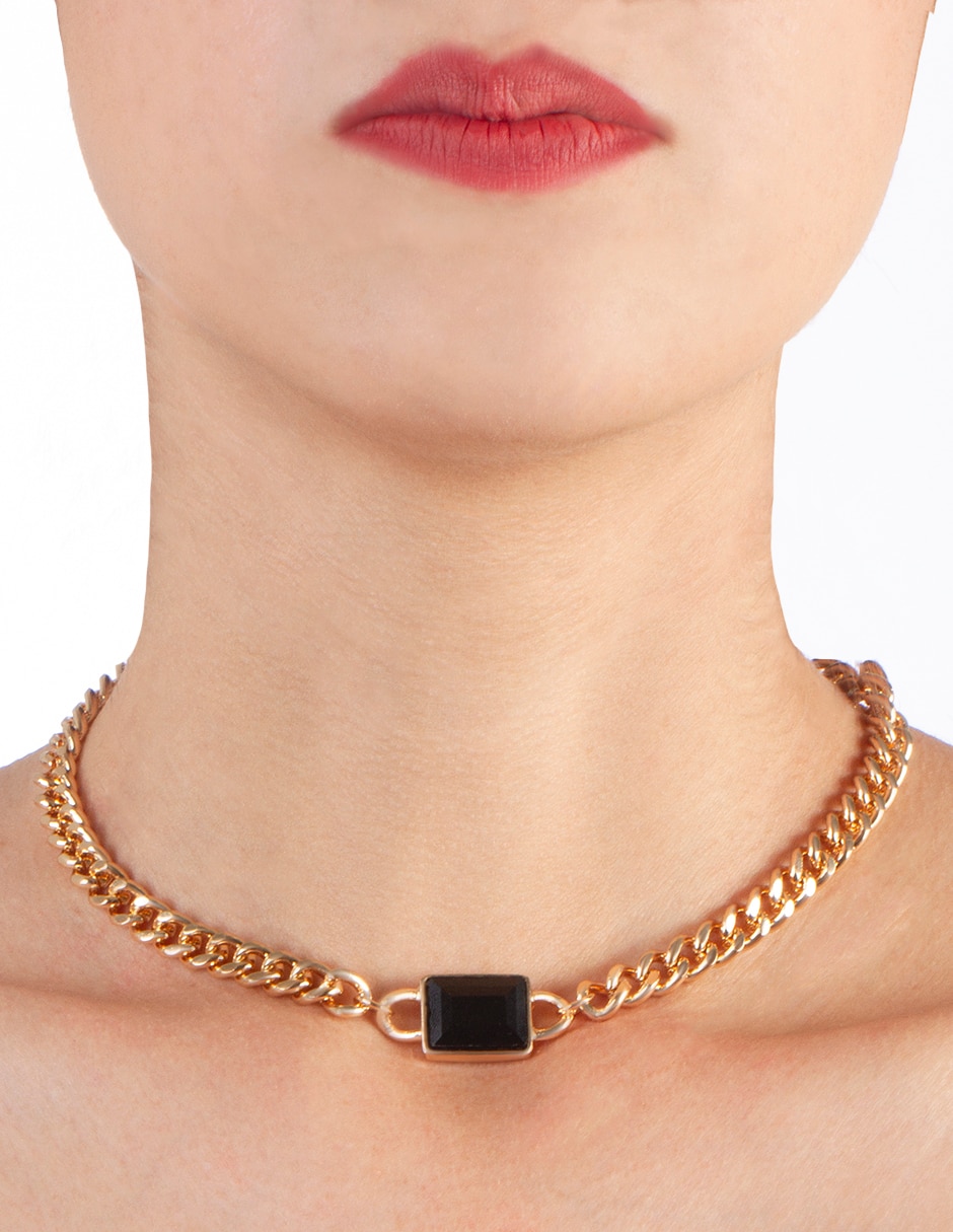 Collar de baño de oro 18 K 3