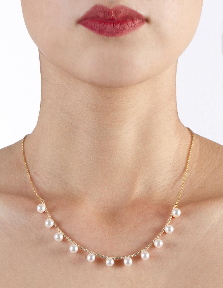 Collar de baño de oro 18 K 3