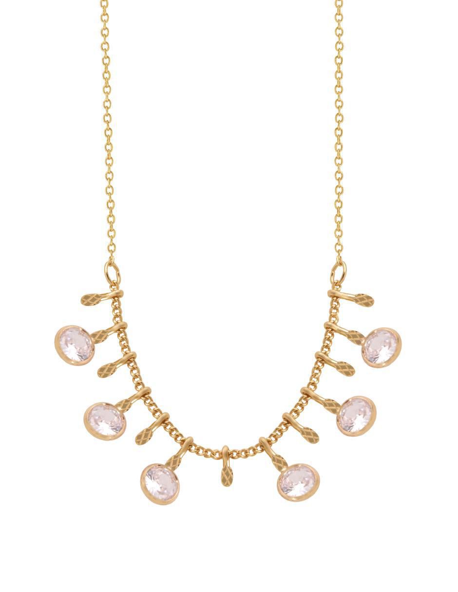 Collar de baño de oro 18 K Collar de baño de oro 18 K