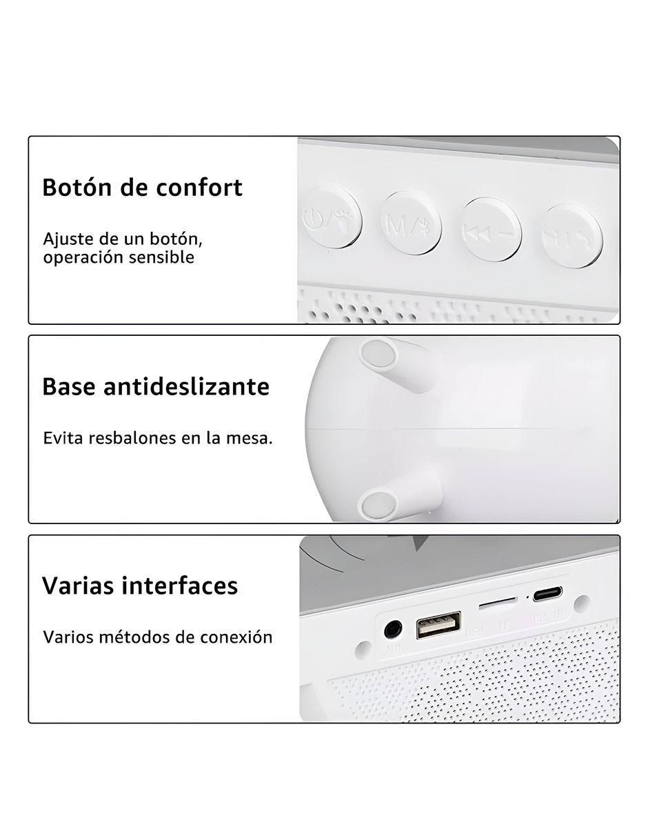 Bocina recargable 3 en 1 bluetooth 4