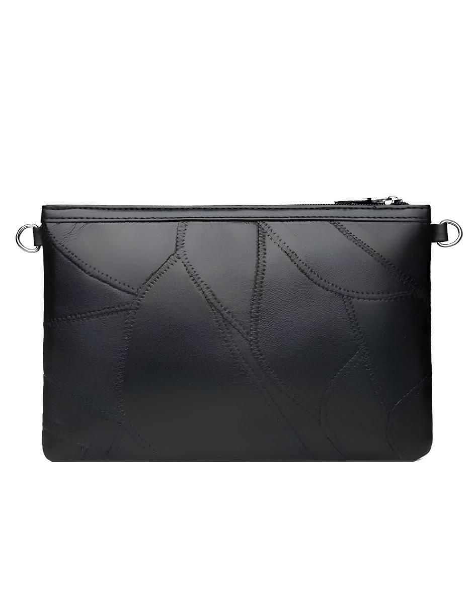 Bolsa crossbody Calavera Chic de piel para mujer 2