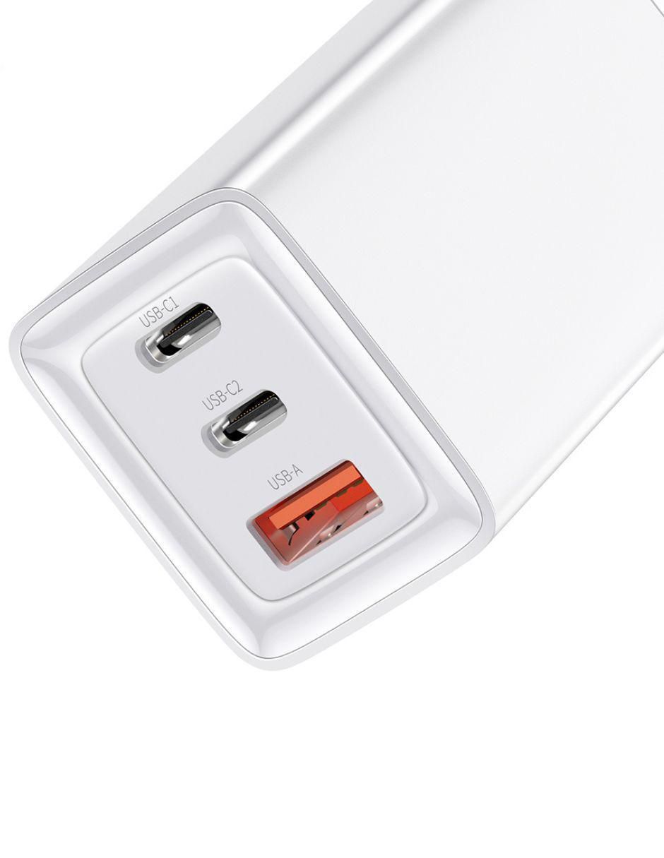 Cargador pared USB + USB tipo C 3