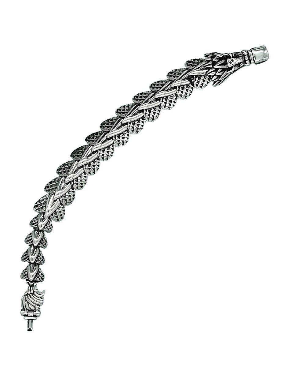 Pulsera de plata P 950 con acabado pulido 2